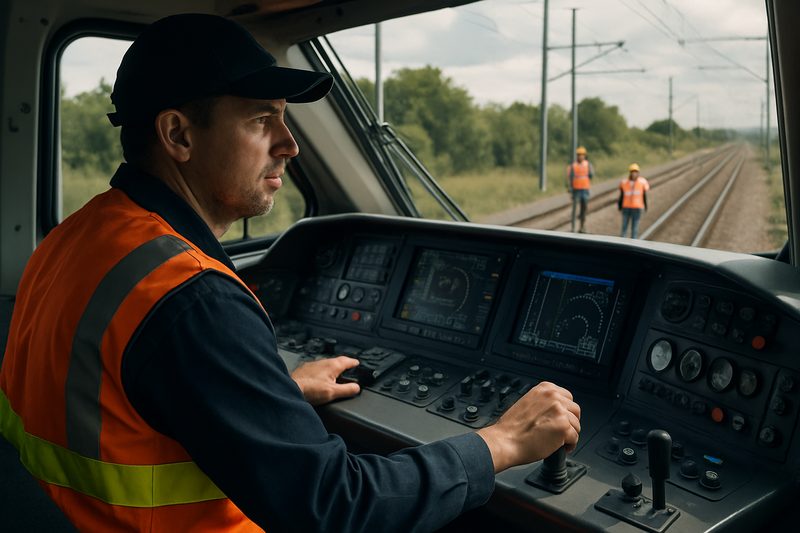 Formation Conducteur de Train Fret (marchandises)
