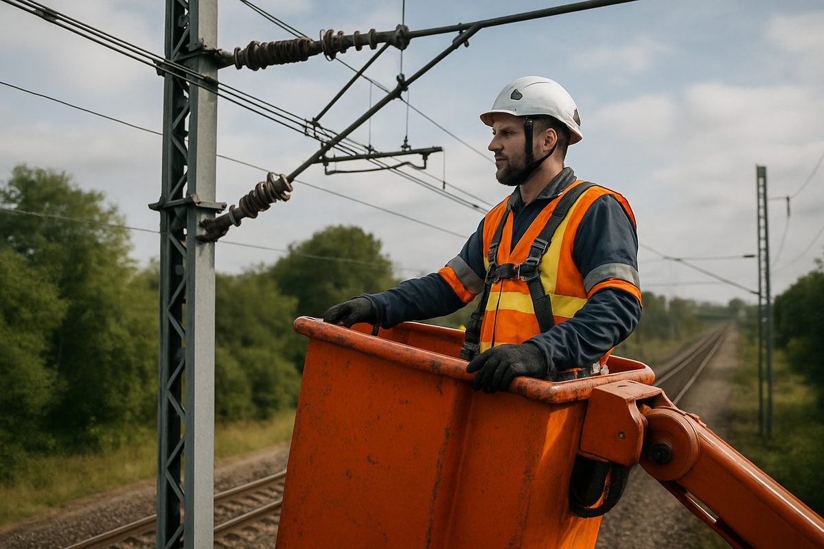 Habilitation caténaire ferroviaire